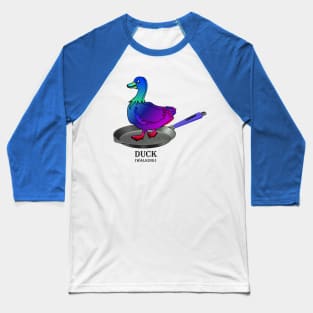 Duck (walking) Baseball T-Shirt